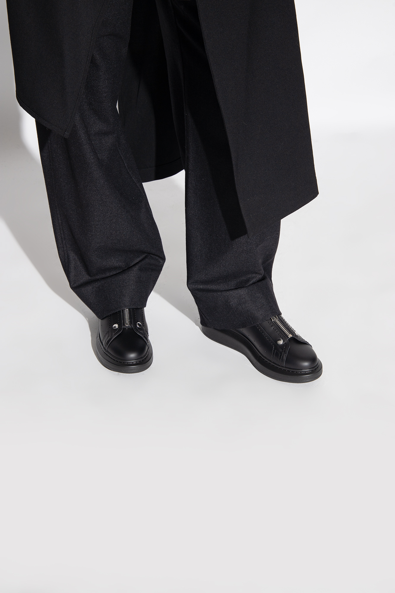 Black Sneakers with logo Alexander McQueen